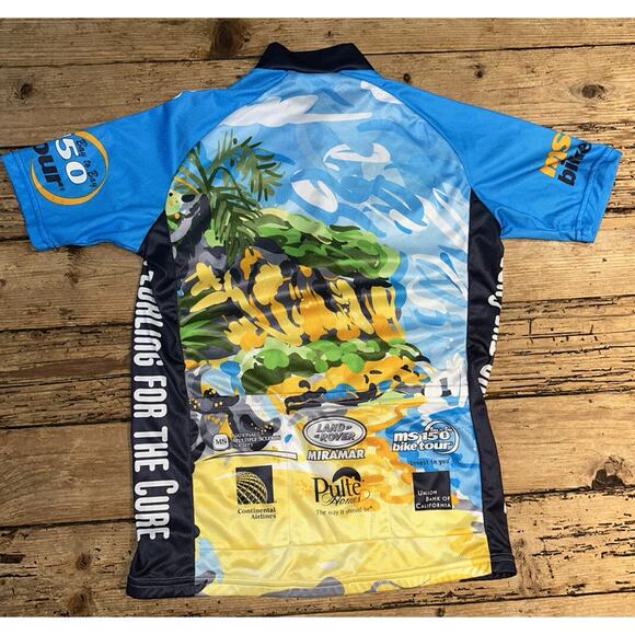 Squadra Men’s Size S Cycling Jersey 2006 MS150 Ride For Cure - Picture 2 of 6